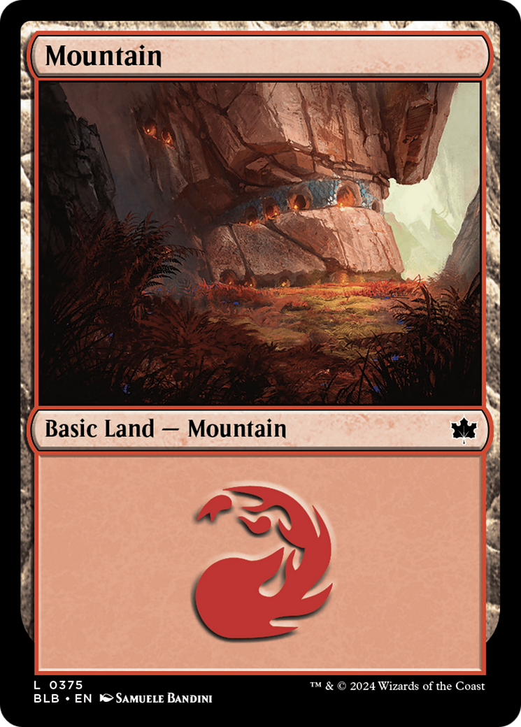 Mountain (0375) (BLB-375)  - Bloomburrow
