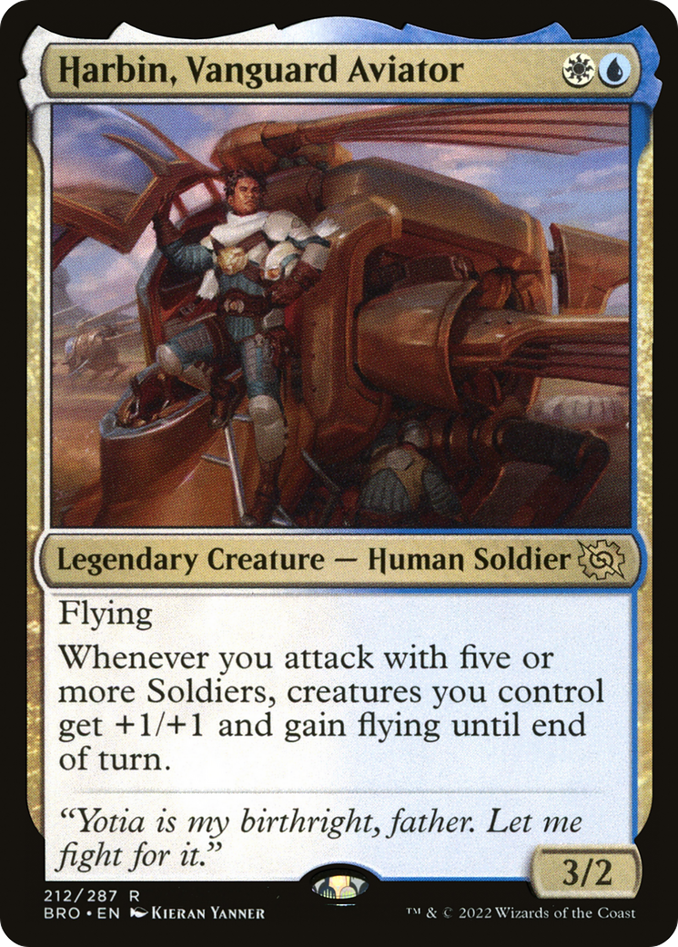 Harbin, Vanguard Aviator (BRO-212)  - The Brothers' War