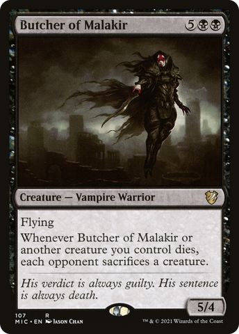 Butcher of Malakir (MIC-107)  - Midnight Hunt Commander