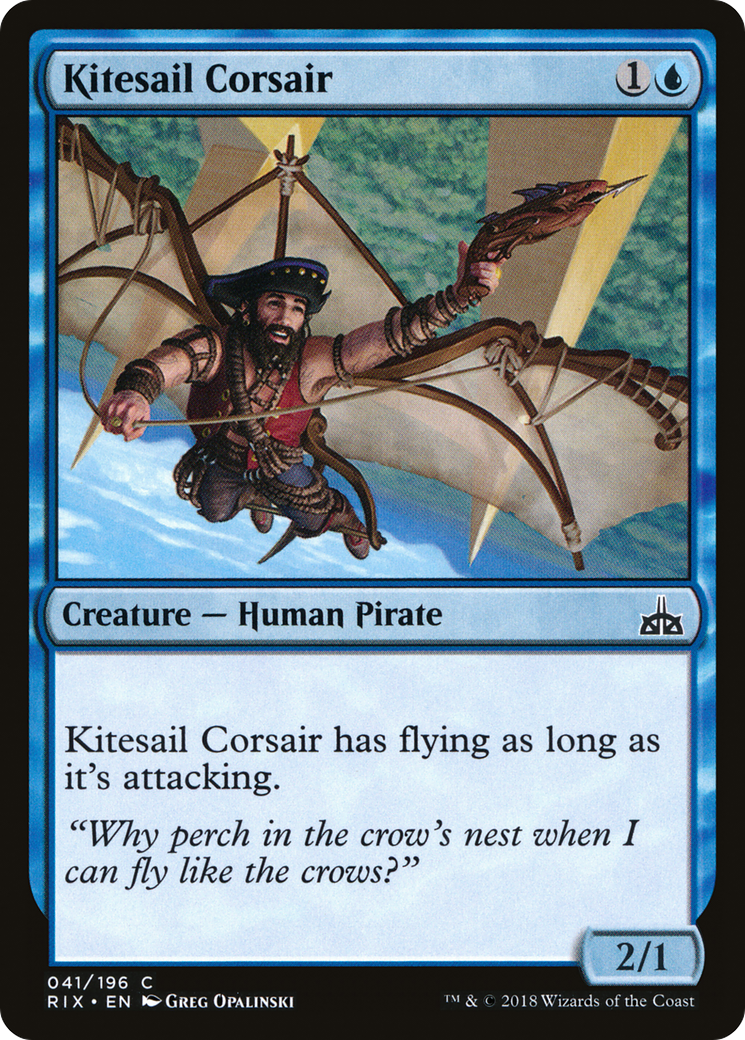Kitesail Corsair (RIX-041)  - Rivals of Ixalan