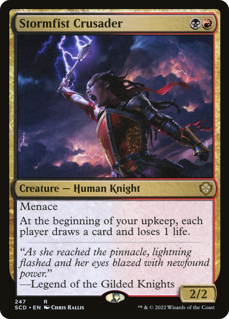 Stormfist Crusader (SCD-247)  - Starter Commander Decks