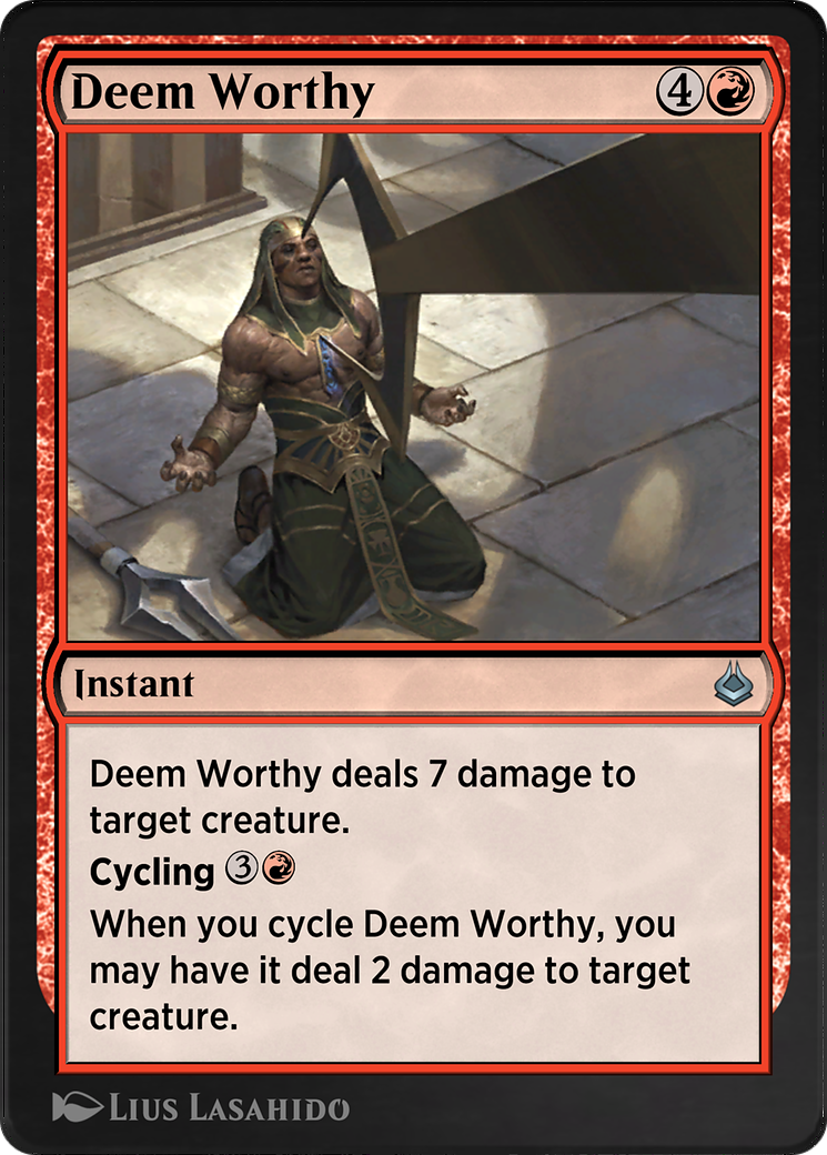 Deem Worthy (AKR-150)  - Amonkhet Remastered