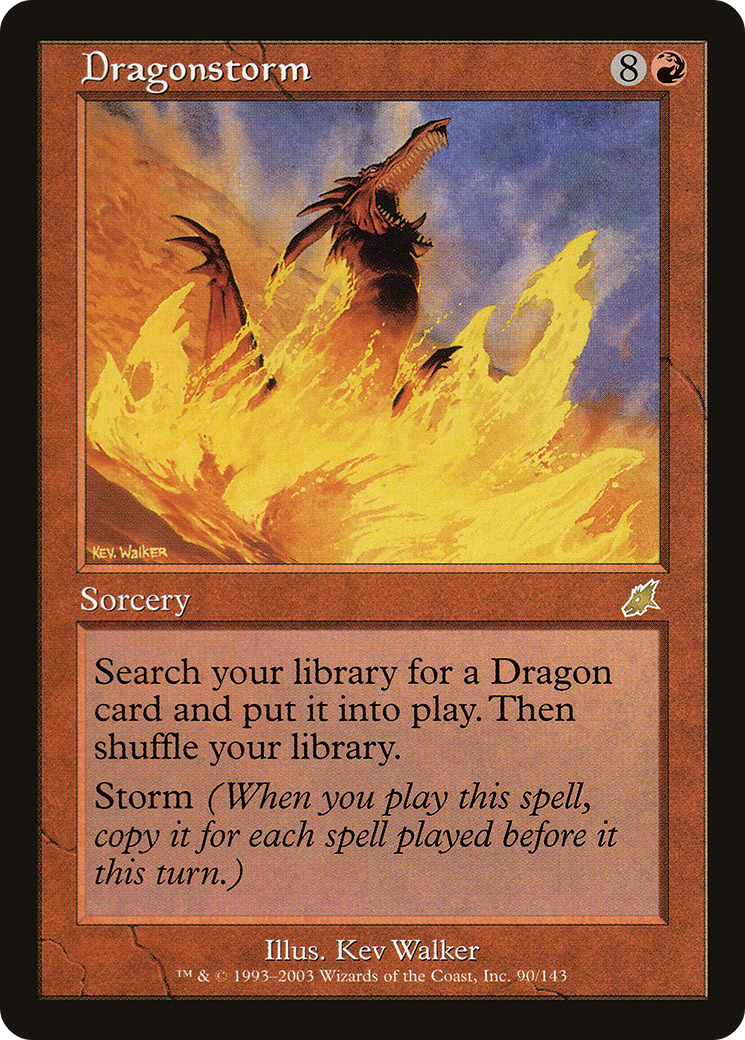 Dragonstorm (SCG-090)  Foil - Scourge