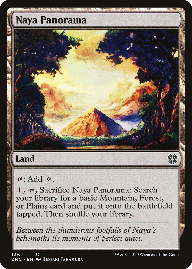 Naya Panorama (ZNC-136)  - Zendikar Rising Commander