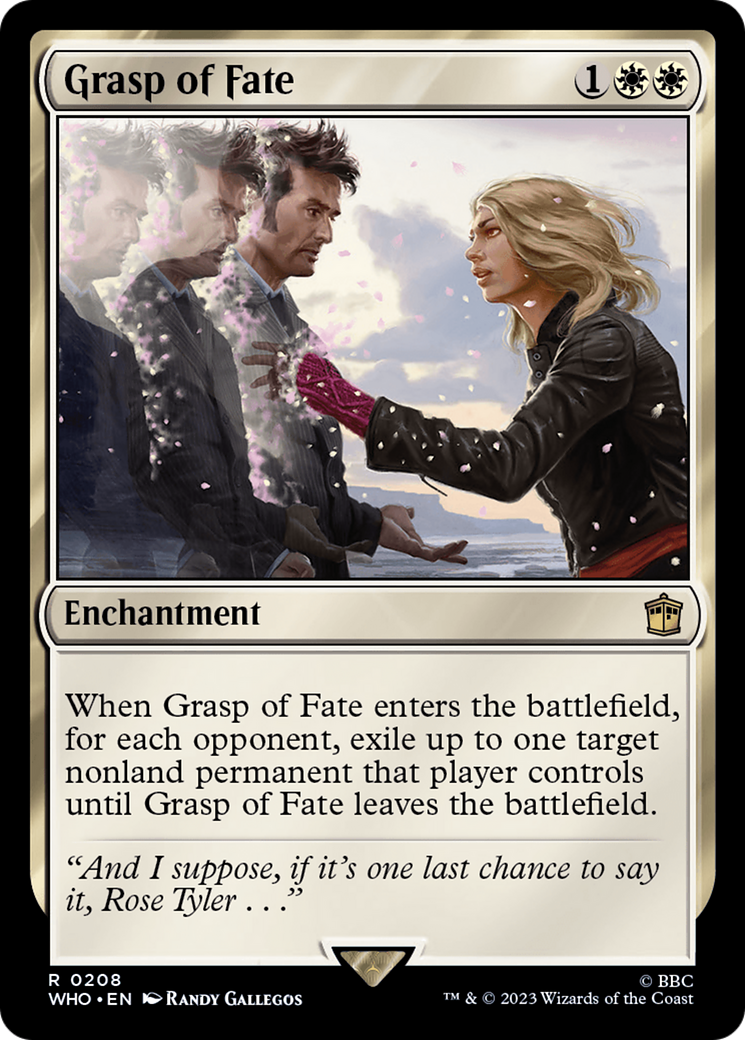 Grasp of Fate (WHO-208)  - Doctor Who