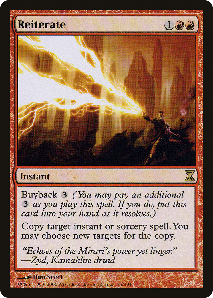 Reiterate (TSP-175)  Foil - Time Spiral