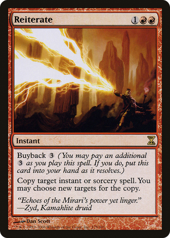 Reiterate (TSP-175)  Foil - Time Spiral