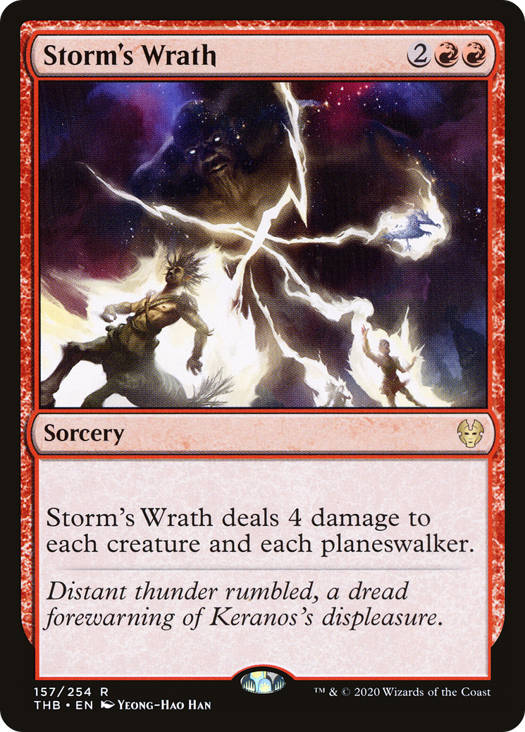 Storm's Wrath (THB-157)  - Theros Beyond Death