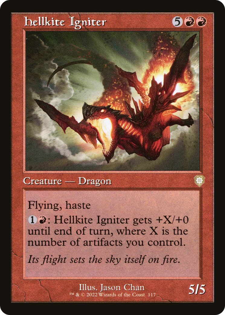 Hellkite Igniter (Retro Frame) (BRC-117)  - The Brothers' War Commander