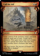 Call for Aid (Showcase Scrolls) (LTC-432) - Tales of Middle-earth Commander: (Showcase) Foil