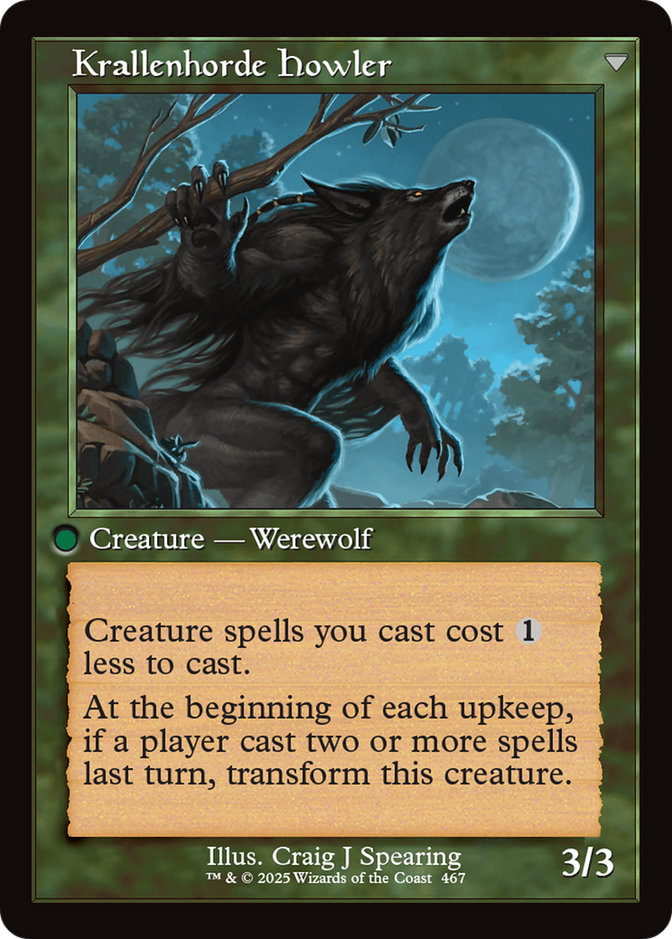 Duskwatch Recruiter (Retro Frame) (INR-467)  Foil - Innistrad Remastered