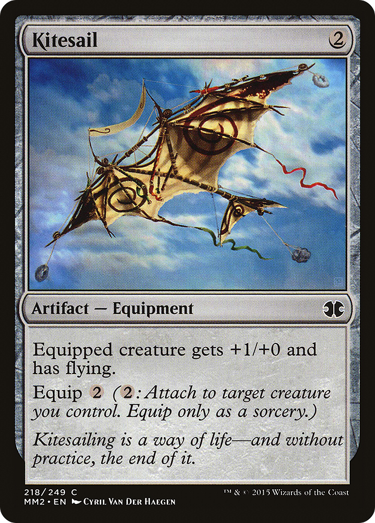 Kitesail (MM2-218)  Foil - Modern Masters 2015