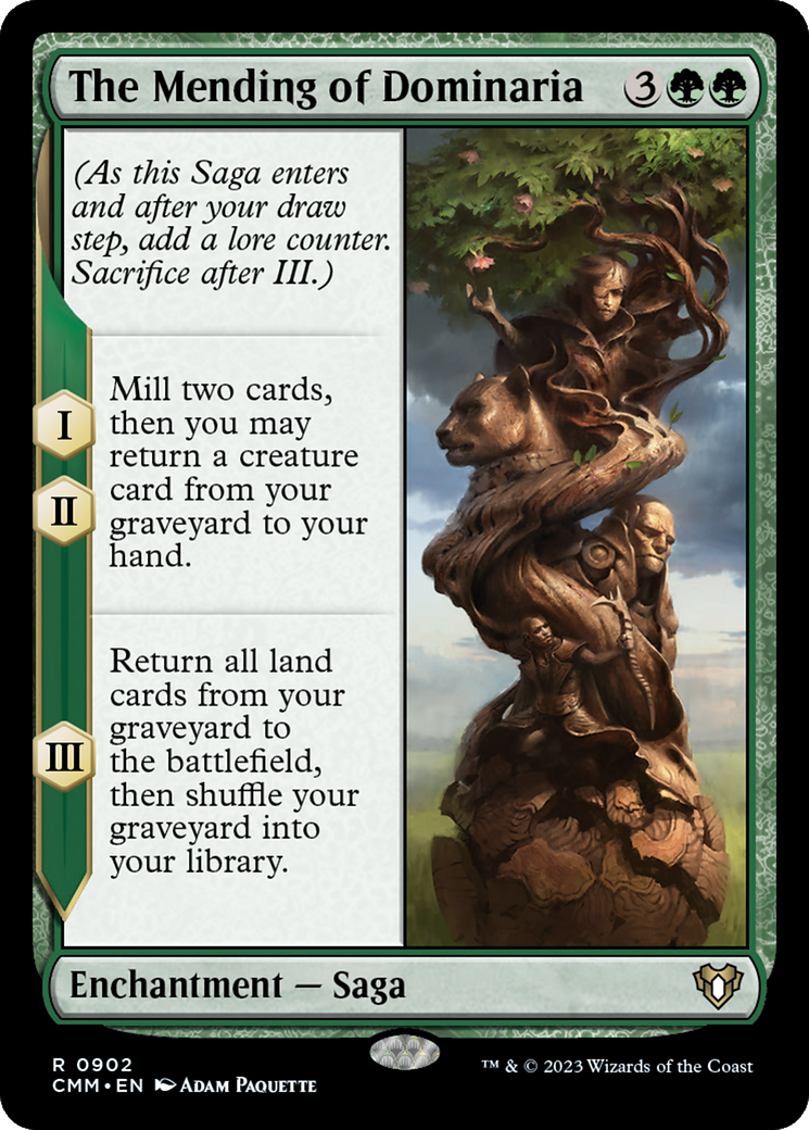 The Mending of Dominaria (CMM-902)  - Commander Masters