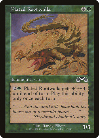 Plated Rootwalla (EXO-116)  - Exodus