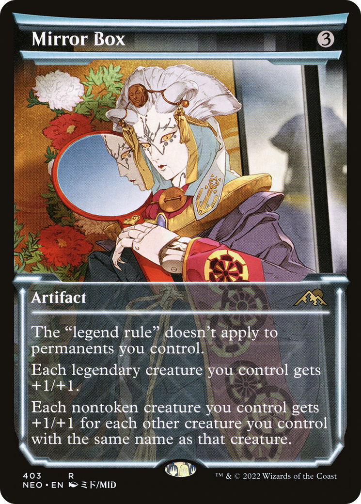 Mirror Box (Showcase) (NEO-403)  Foil - Kamigawa: Neon Dynasty: (Showcase)