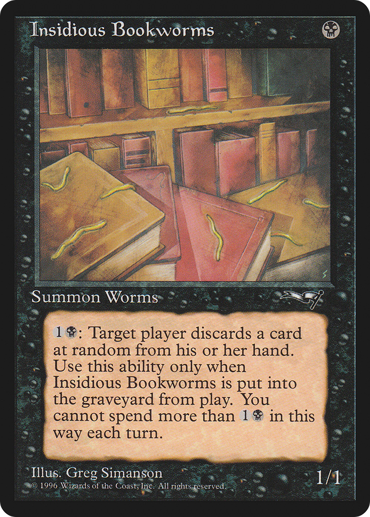 Insidious Bookworms (ALL-013)  - Alliances