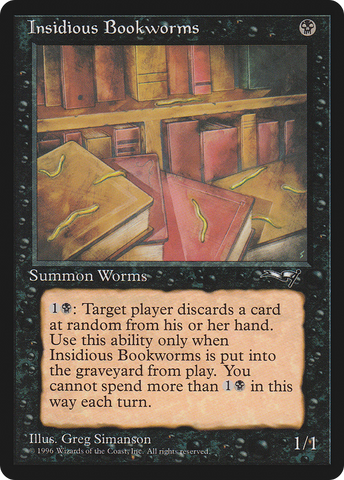 Insidious Bookworms (ALL-013)  - Alliances