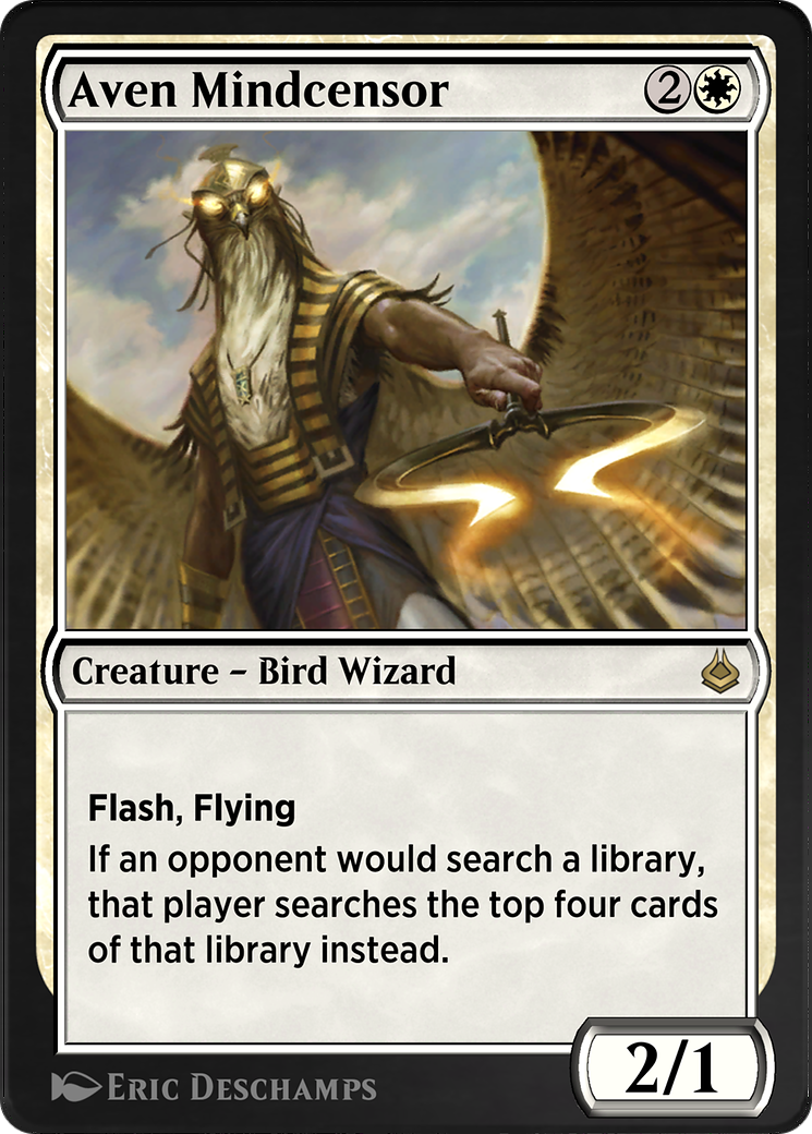 Aven Mindcensor (AKR-005)  - Amonkhet Remastered