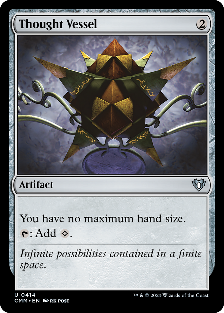 Thought Vessel (CMM-414)  Foil - Commander Masters