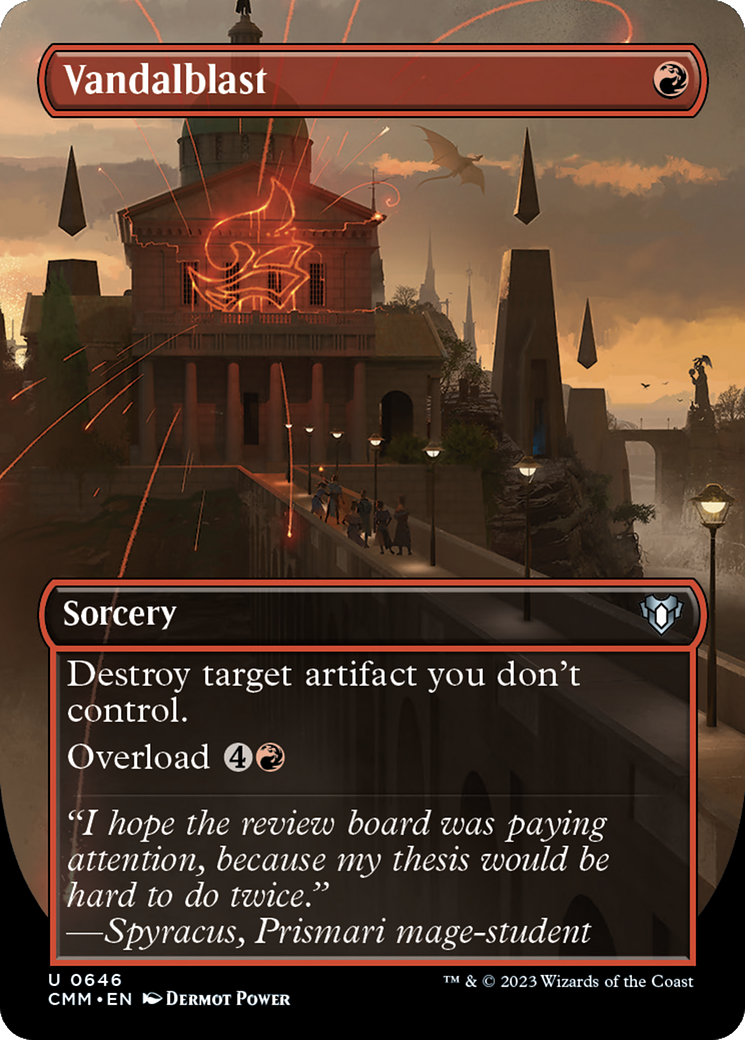 Vandalblast (Borderless) (CMM-646)  - Commander Masters