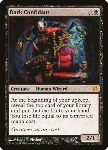 Dark Confidant (MMA-075)  Foil - Modern Masters