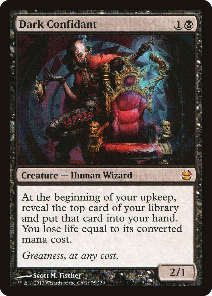 Dark Confidant (MMA-075)  Foil - Modern Masters