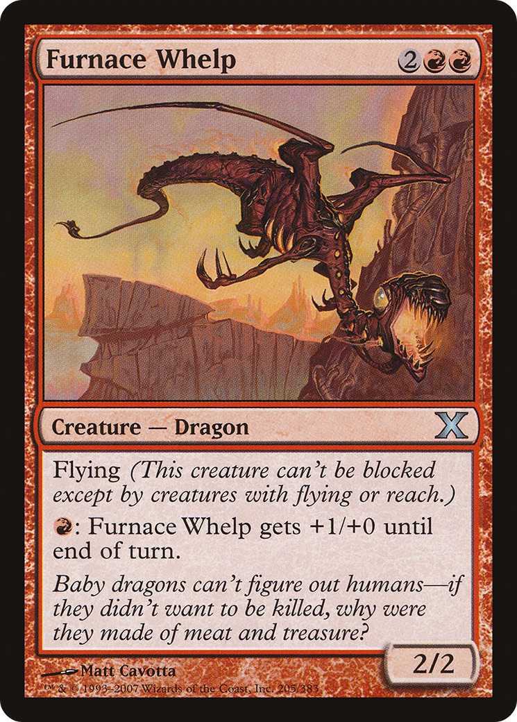 Furnace Whelp (10E-205)  - Tenth Edition