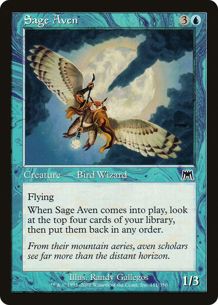 Sage Aven (ONS-111)  Foil - Onslaught
