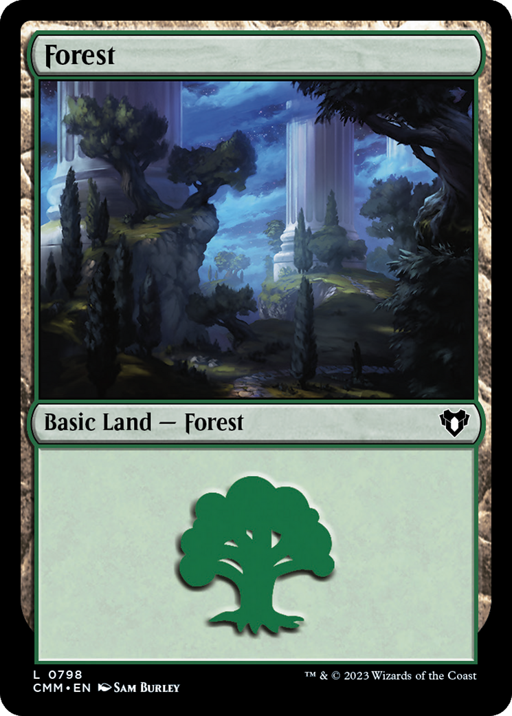 Forest (0798) (CMM-798)  - Commander Masters
