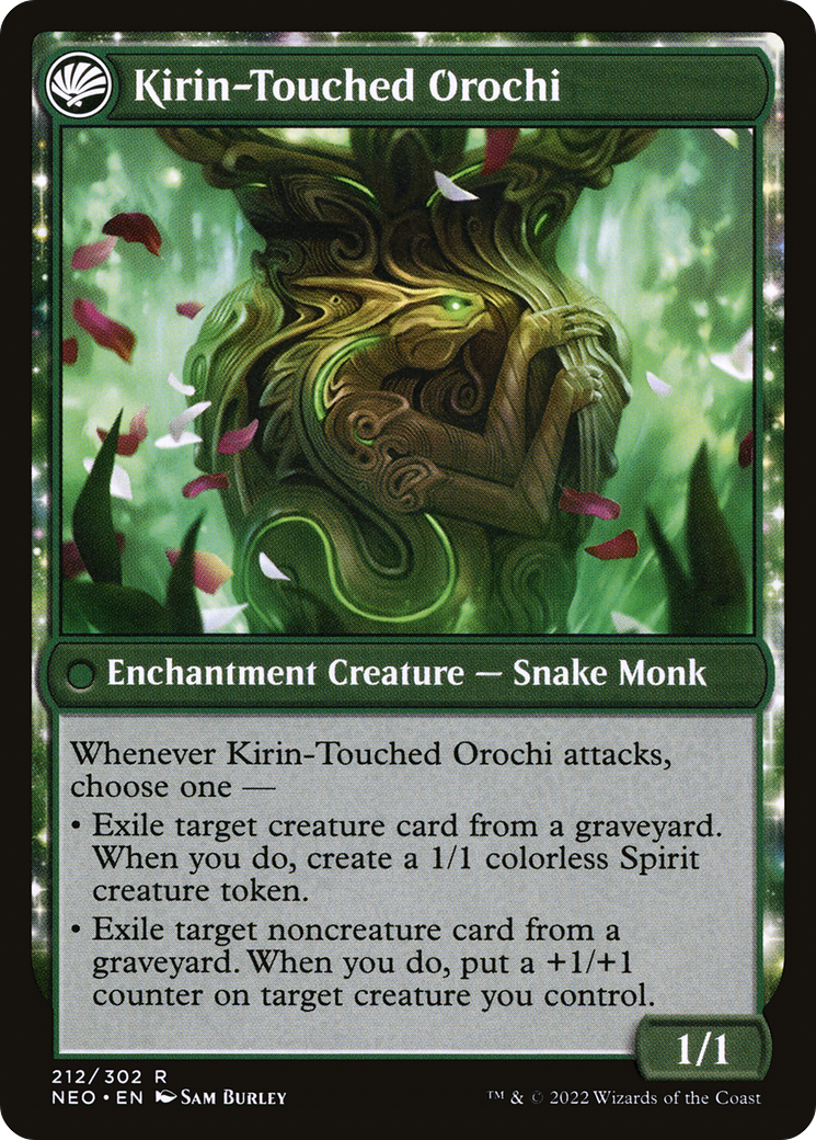 Teachings of the Kirin (NEO-212)  Foil - Kamigawa: Neon Dynasty: (fandfc, enchantment)
