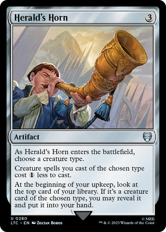 Herald's Horn (LTC-280)  - Tales of Middle-earth Commander