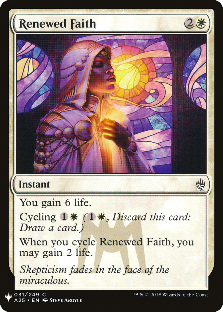 Renewed Faith (LIST-031)  - The List