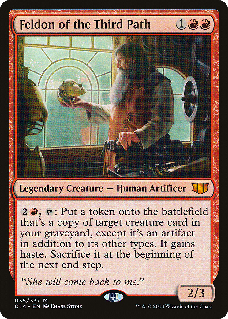 Feldon of the Third Path (C14-035)  - Commander 2014