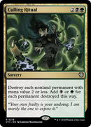 Culling Ritual (OTC-219)  - Outlaws of Thunder Junction Commander
