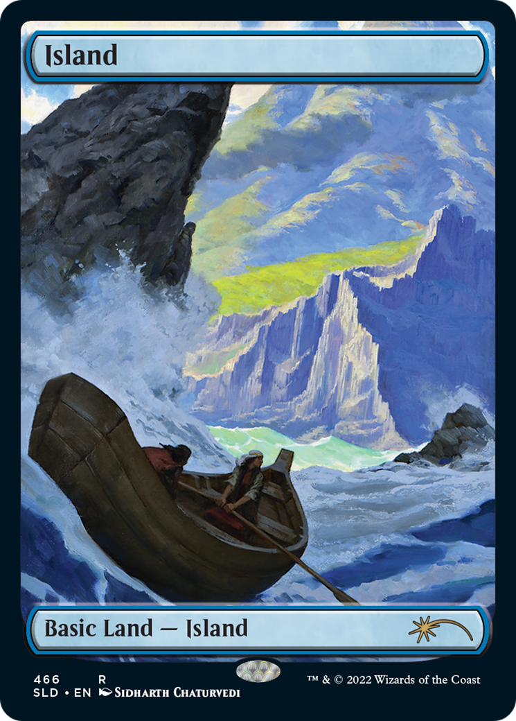 Island (466) (SLD-466)  - Secret Lair Drop