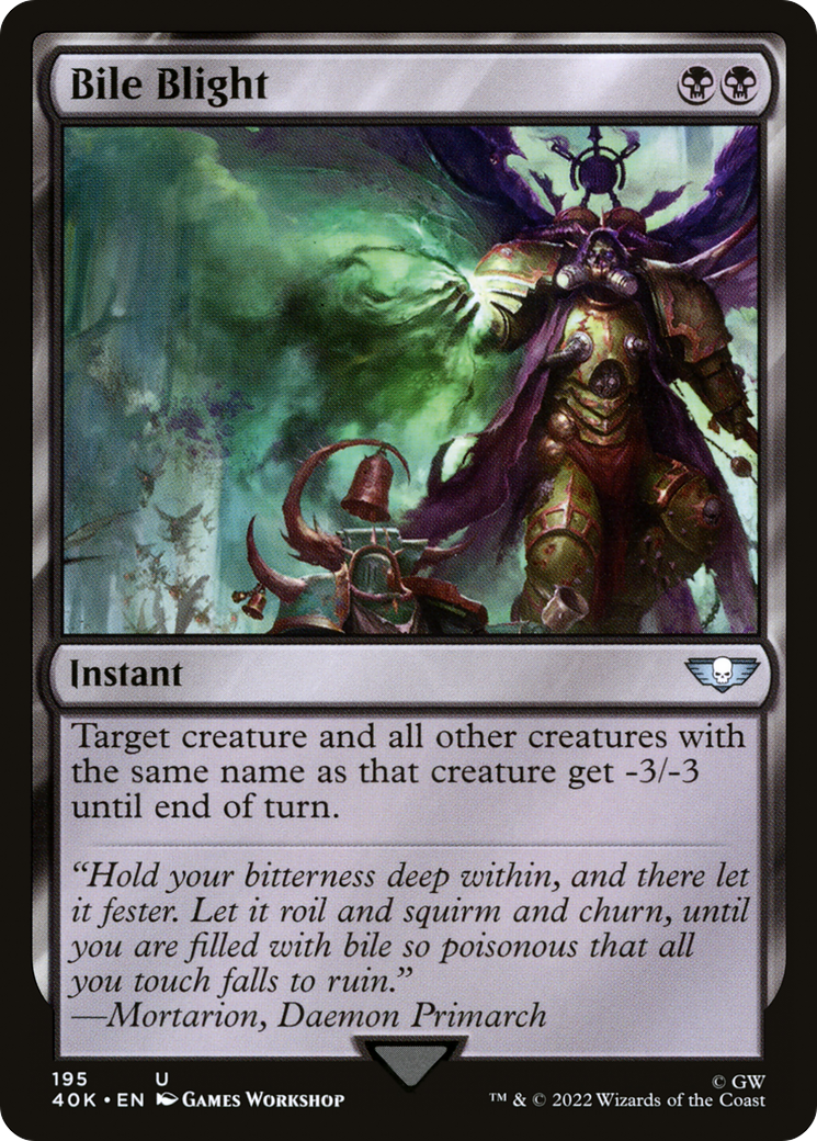 Bile Blight (40K-195)  - Warhammer 40,000 Commander
