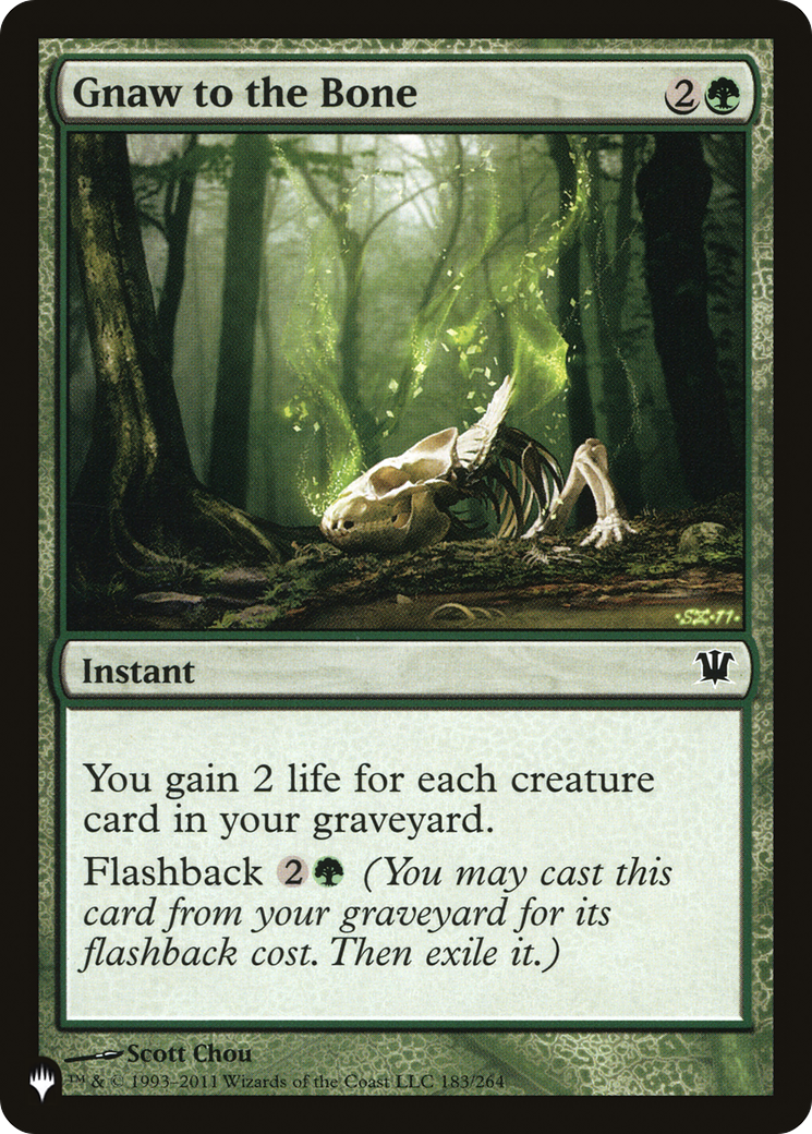 Gnaw to the Bone (LIST-ISD-183)  - The List