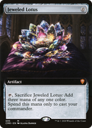 Jeweled Lotus (Extended Art) (CMR-695)  - Commander Legends: (Extended Art)