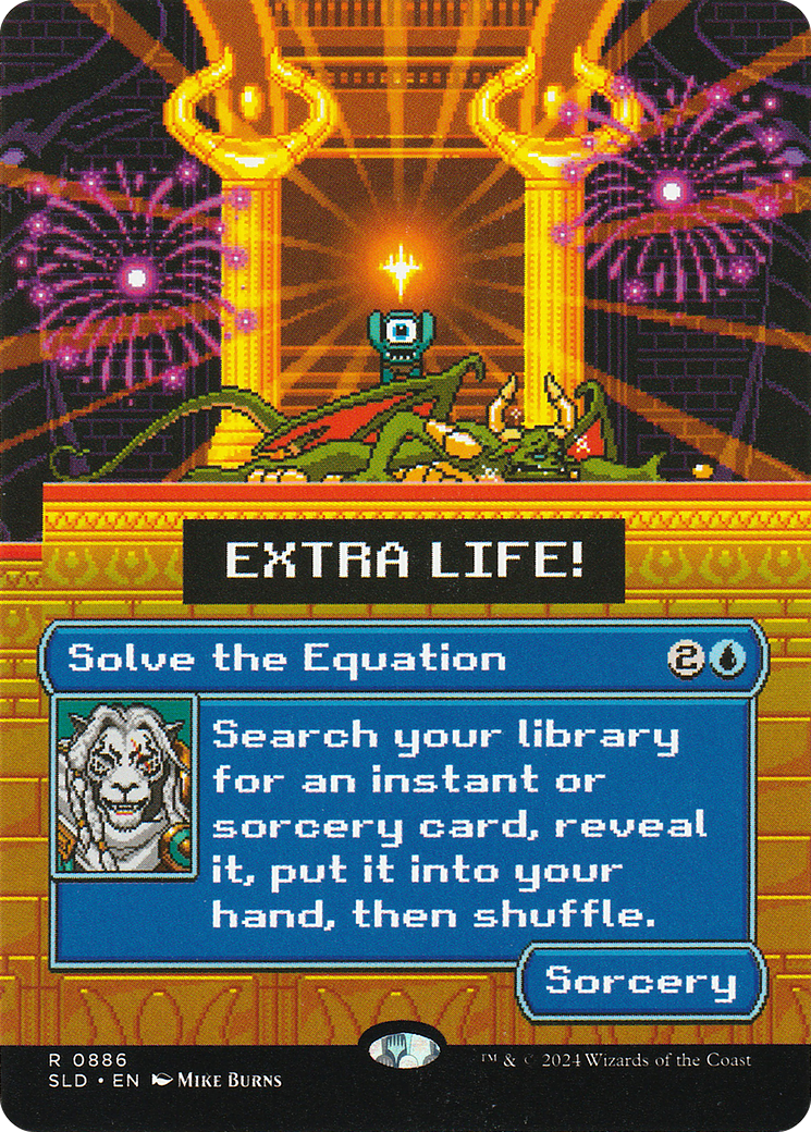 Solve the Equation (0886) (SLD-886)  - Secret Lair Drop Series (Borderless)