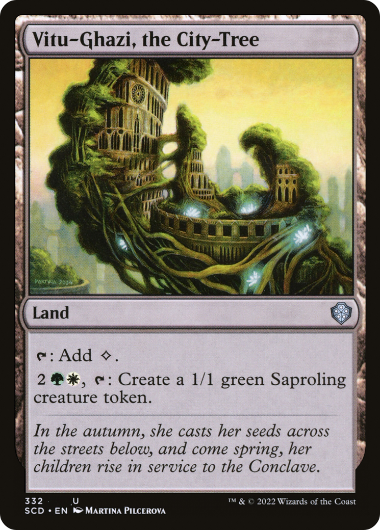 Vitu-Ghazi, the City-Tree (SCD-332)  - Starter Commander Decks