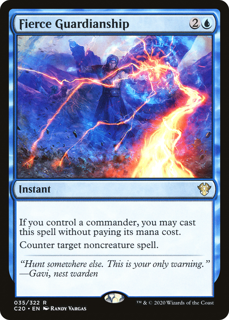 Fierce Guardianship (C20-035)  - Commander 2020