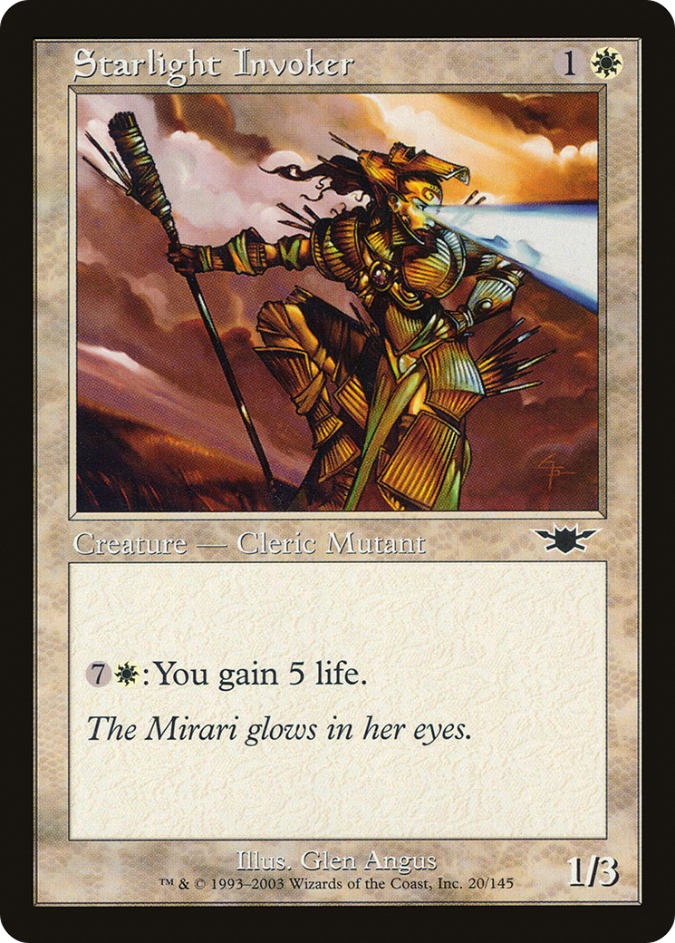 Starlight Invoker (LGN-020)  Foil - Legions
