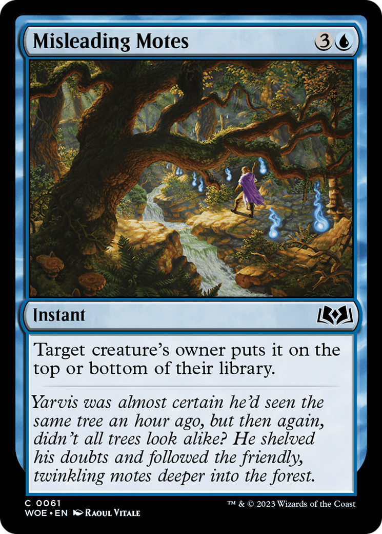 Misleading Motes (WOE-061)  - Wilds of Eldraine