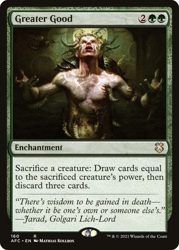 Greater Good (AFC-160)  - Forgotten Realms Commander