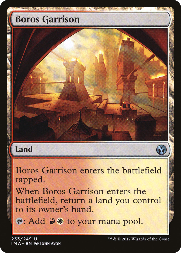 Boros Garrison (IMA-233)  Foil - Iconic Masters