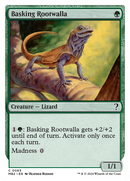 Basking Rootwalla (White Border) (MB2-065)  - Mystery Booster 2