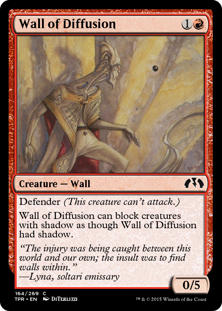 Wall of Diffusion (TPR-164)  Foil - Tempest Remastered