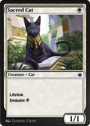 Sacred Cat (AKR-034)  - Amonkhet Remastered