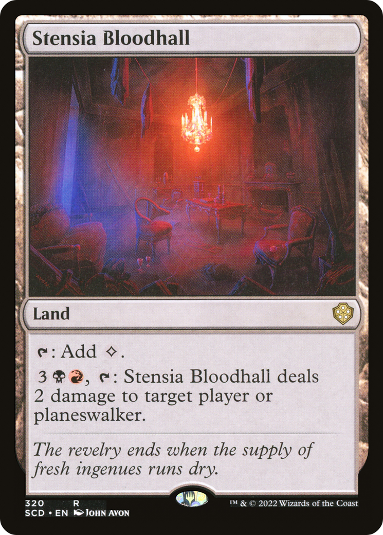 Stensia Bloodhall (SCD-320)  - Starter Commander Decks