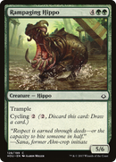 Rampaging Hippo (HOU-128)  Foil - Hour of Devastation